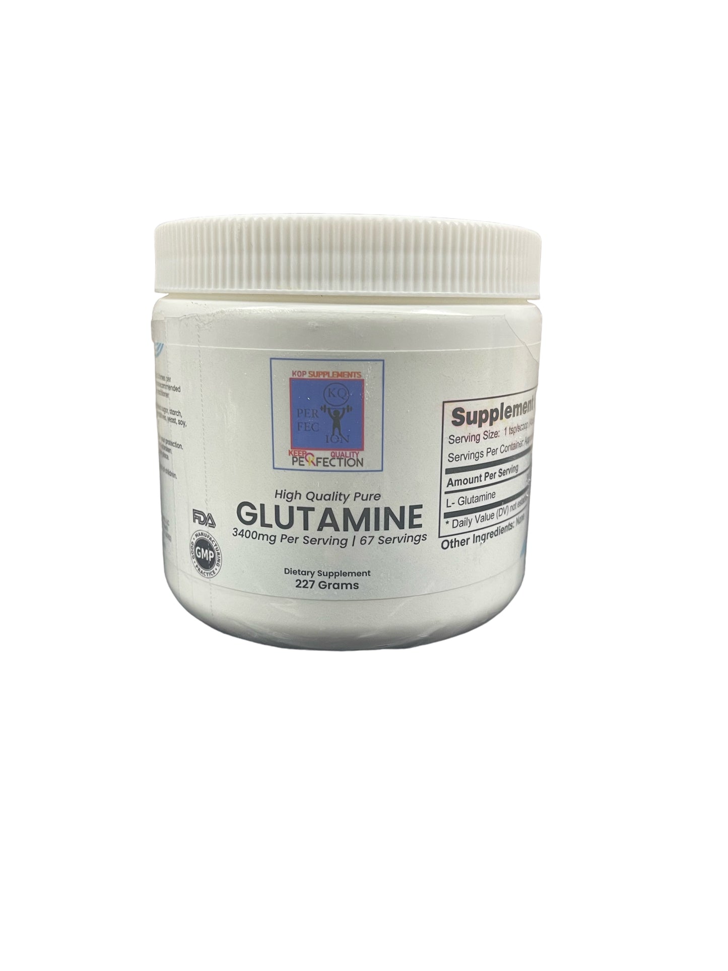 GLUTAMINE Powder | High Quality | KQP Supplements