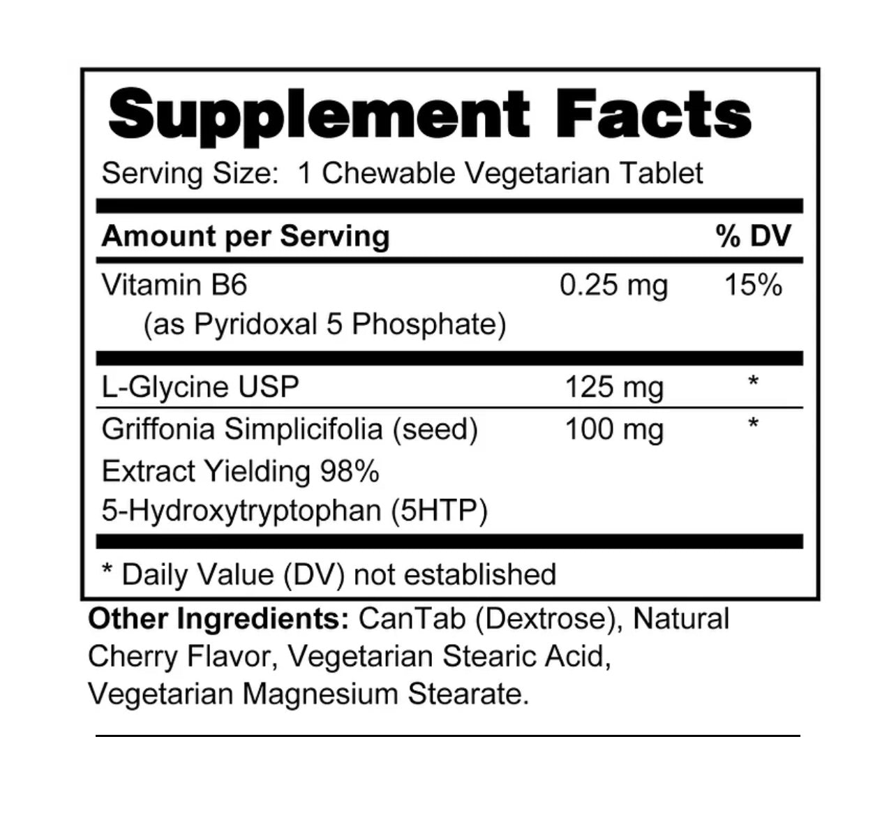 KQP 5-hydroxytryptophan [5-HTP] High Potency | KQP Supplements