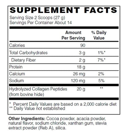 COLLAGEN PROTEIN [Chocolate] 27g | KQP Supplements