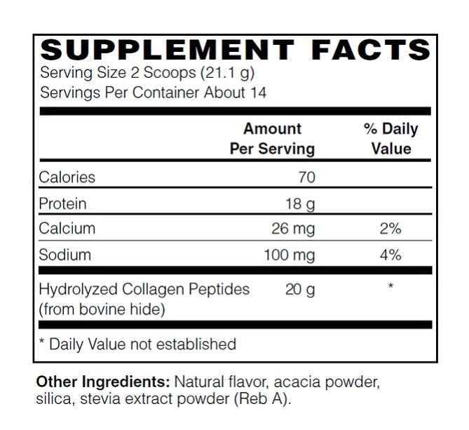 COLLAGEN PROTEIN Vanilla 21.1g | KQP Supplements